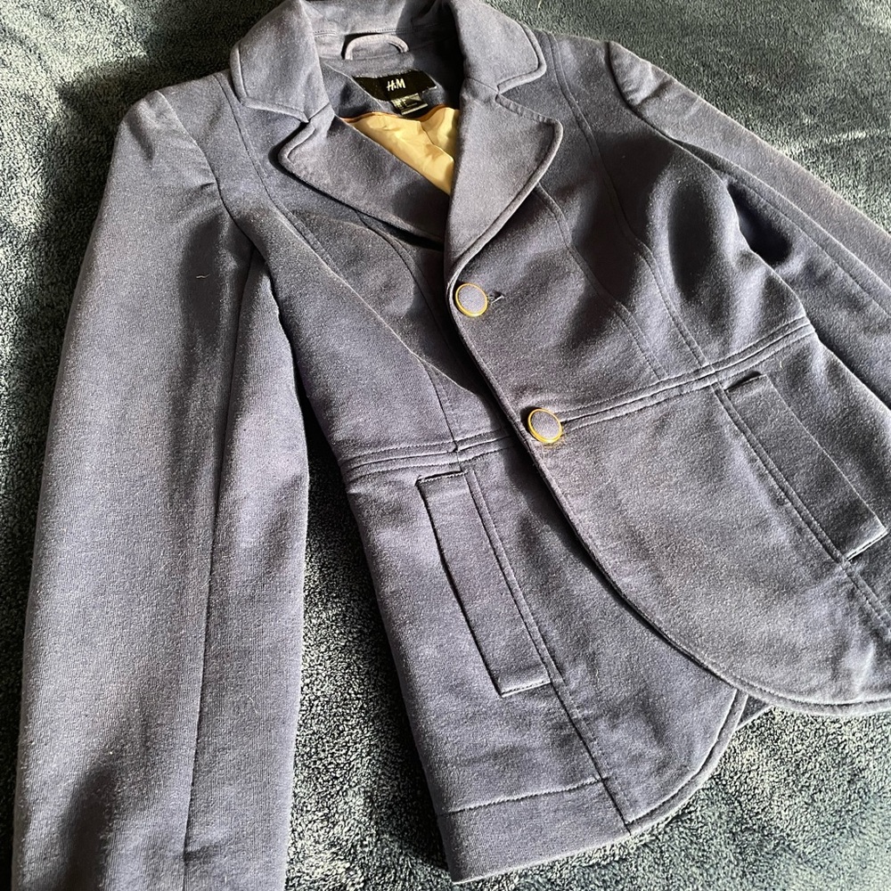 Preowned- Vintage H&M Long Sleeve Single Breasted Blazer Womens (Size US4) - Picture 15 of 15